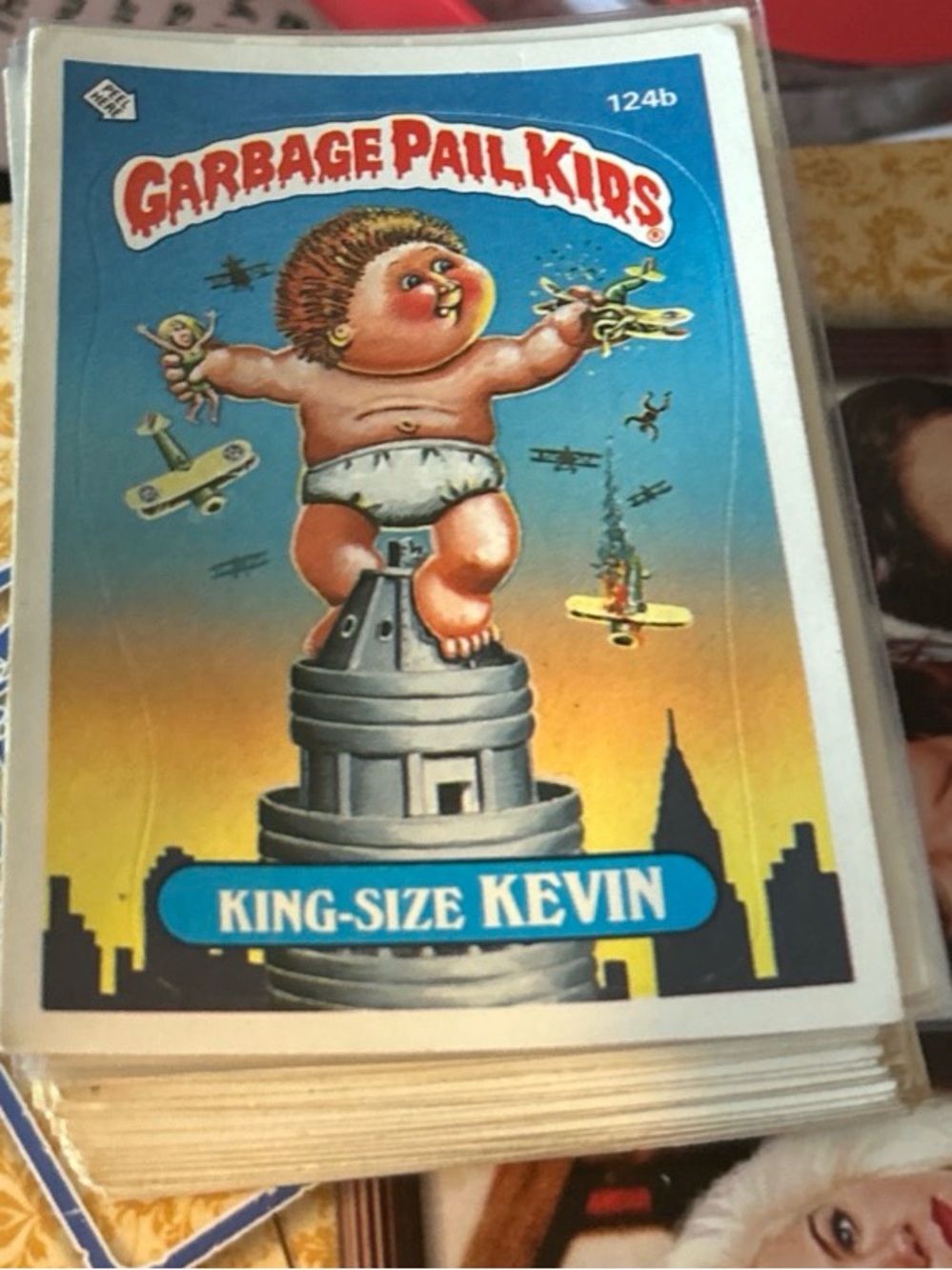 Lot of 55 Series 3 Garbage Pail Kids Stickers Trading Cards 1986 Near Mint 